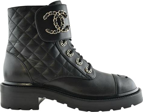 chanel women boots|chanel combat boots 2023.